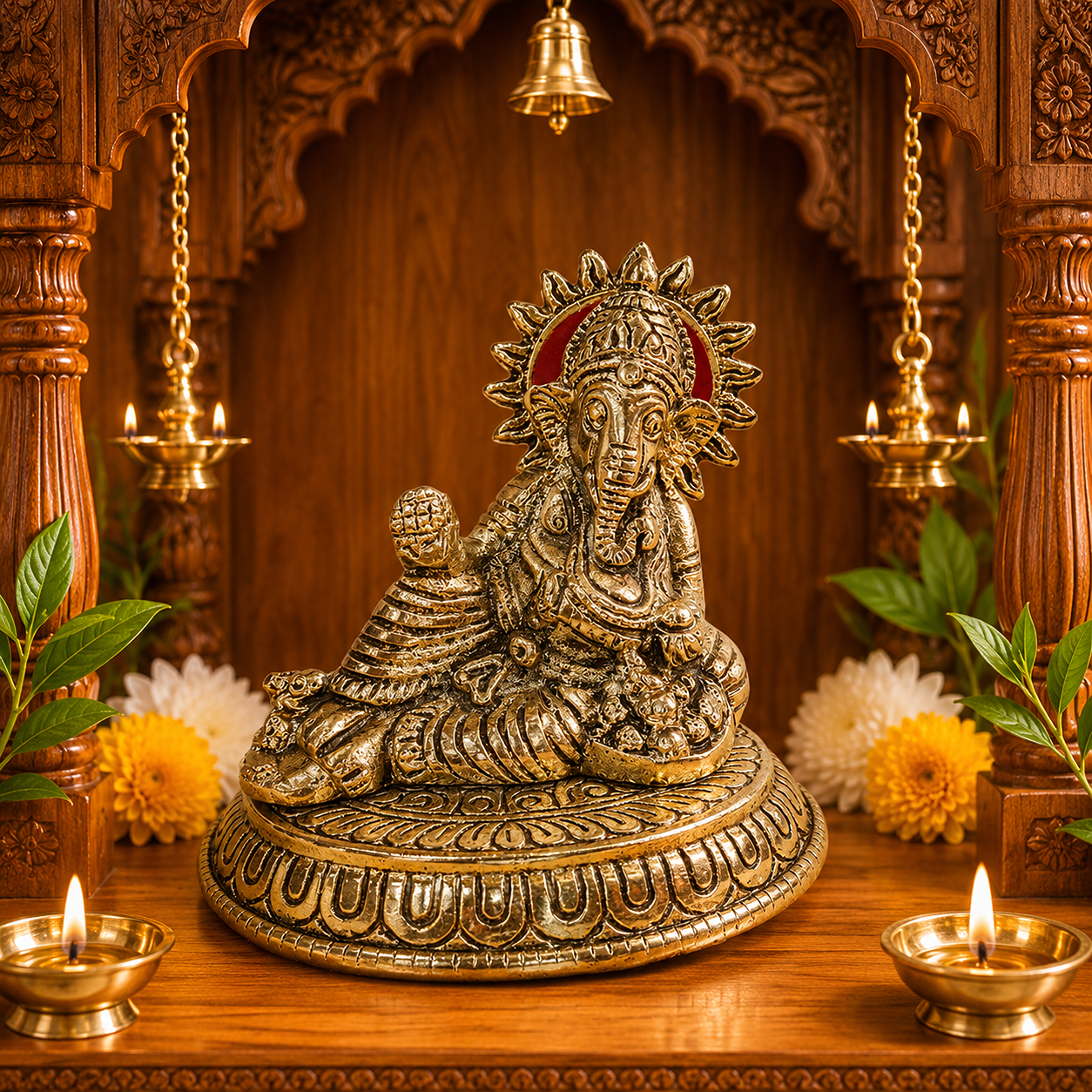 Silver Ganesh Ji
